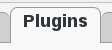 Picture of plugins tab in FusionDirectory