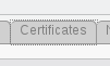 Picture of Certificates tab in a user in FusionDirectory