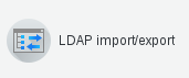 Picture of LDAP import/export icon in FusionDirectory