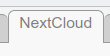 Picture of NextCloud tab in FusionDirectory