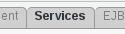 Picture of Services tab in FusionDirectory