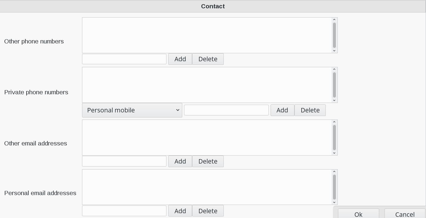 Picture of SupAnn contact settings in FusionDirectory