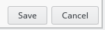 Picture of Dovecot save button in FusionDirectory