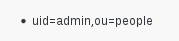 Picture of DN in FusionDirectory