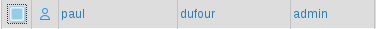 Picture of LDAP Dump user line in FusionDirectory