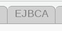 Picture of EJBCA tab in FusionDirectory