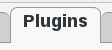 Picture of Plugins tab in FusionDirectory