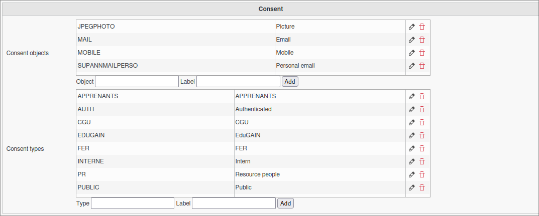 SupAnn configuration menu continuation in FusionDirectory