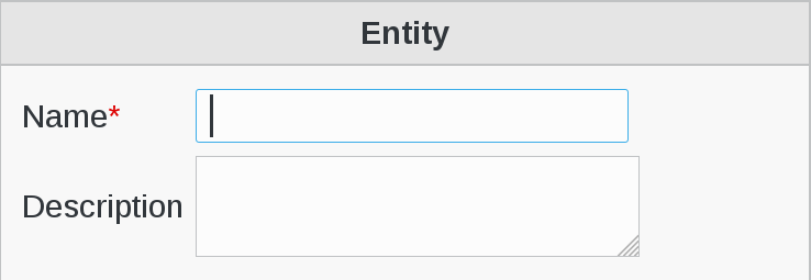 Picture of entity information menu in FusionDirectory