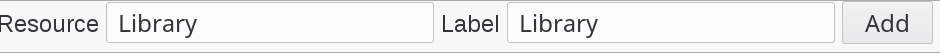 Example of resource label configuration in FusionDirectory