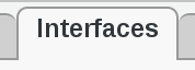 Picture of Interfaces tab in FusionDirectory