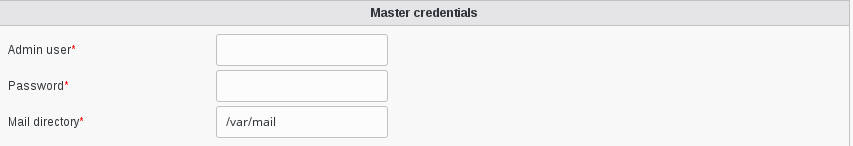 Picture of Dovecot master credentials in FusionDirectory