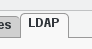 Picture of LDAP tab in FusionDirectory